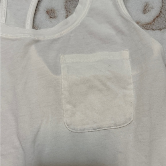 lululemon athletica Cream Racerback Tank Top - Picture 5 of 5